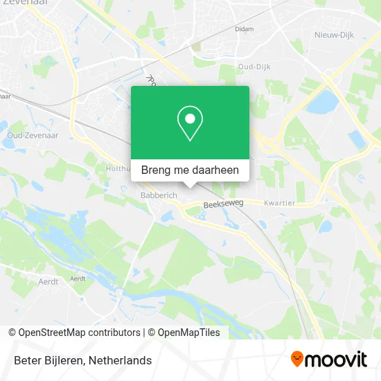 Beter Bijleren kaart