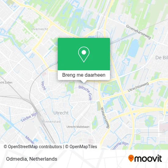 Odmedia kaart