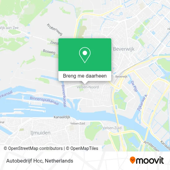 Autobedrijf Hcc kaart