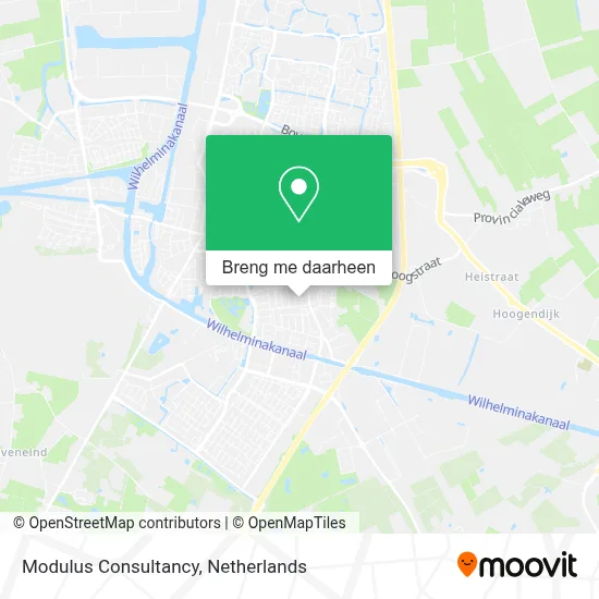 Modulus Consultancy kaart