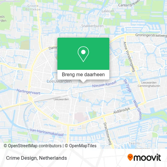 Crime Design kaart