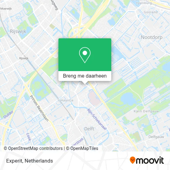 Experit kaart