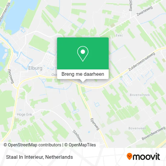 Staal In Interieur kaart