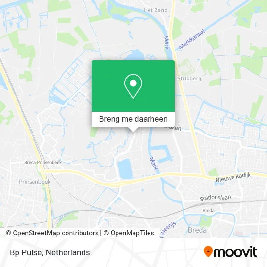 Bp Pulse kaart