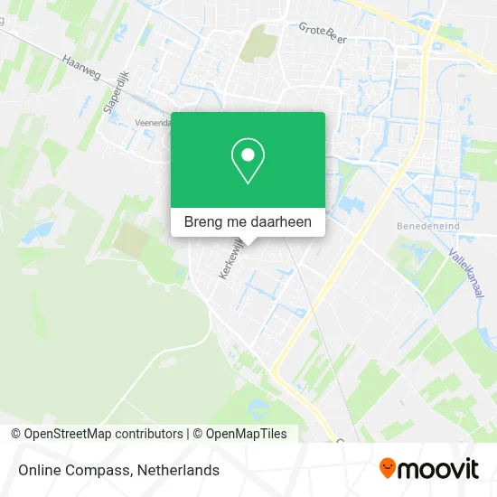 Online Compass kaart