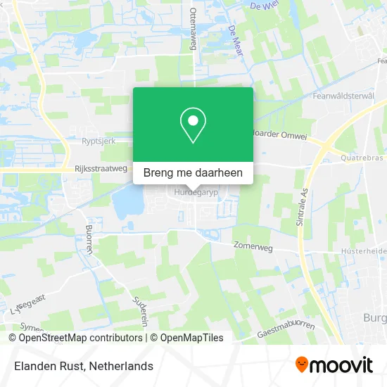 Elanden Rust kaart