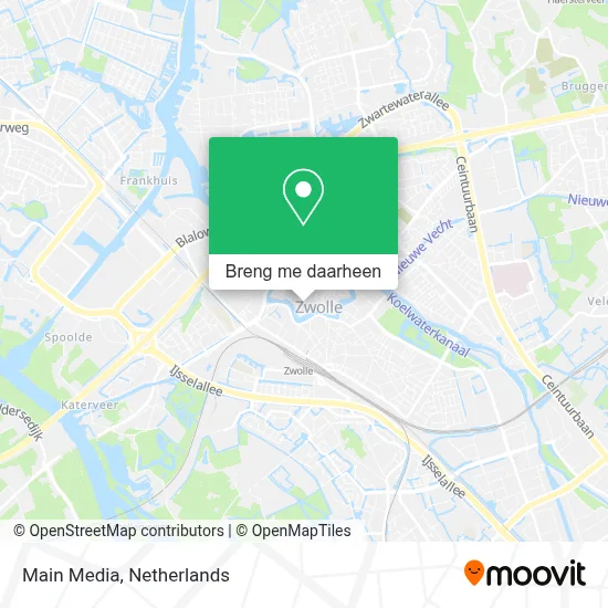 Main Media kaart