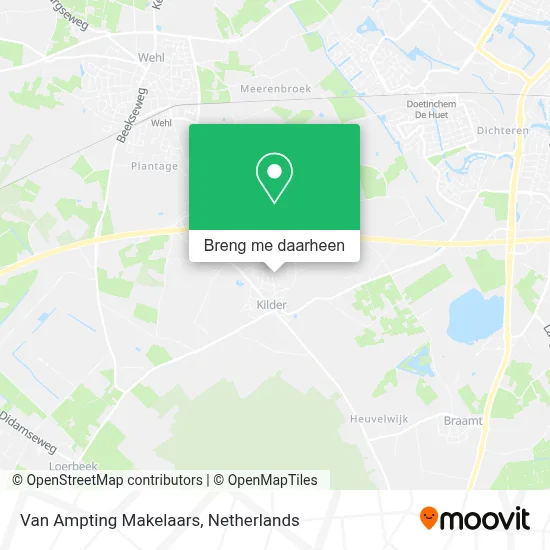 Van Ampting Makelaars kaart