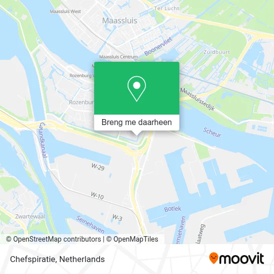 Chefspiratie kaart