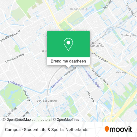 Campus - Student Life & Sports kaart