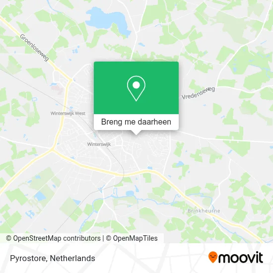 Pyrostore kaart