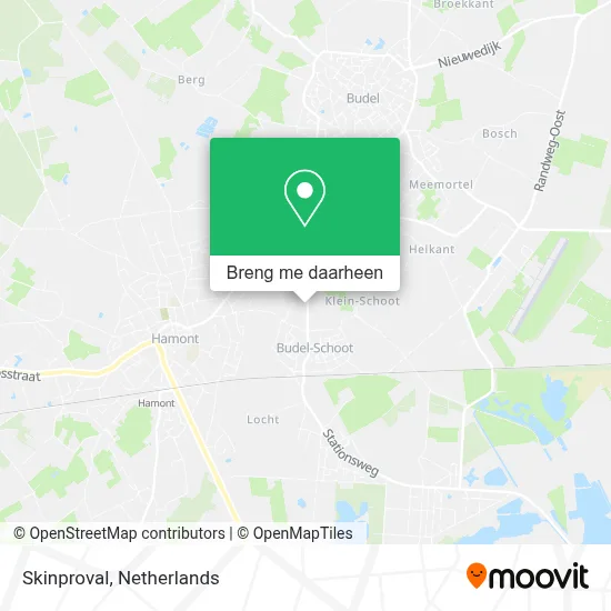 Skinproval kaart