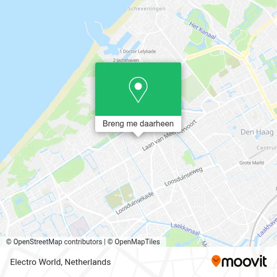 Electro World kaart