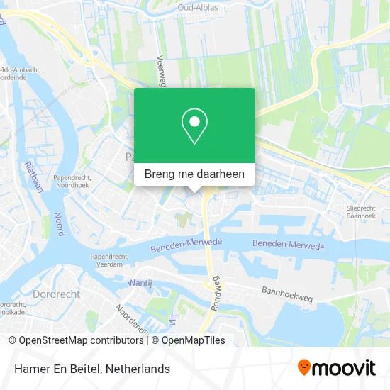 Hamer En Beitel kaart