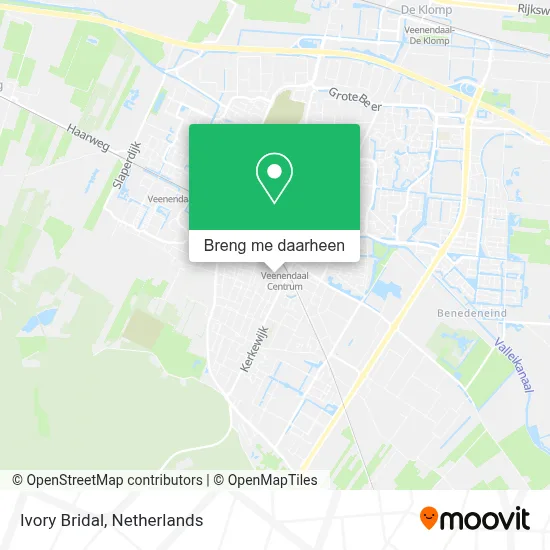 Ivory Bridal kaart
