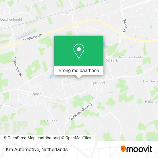 Km Automotive kaart