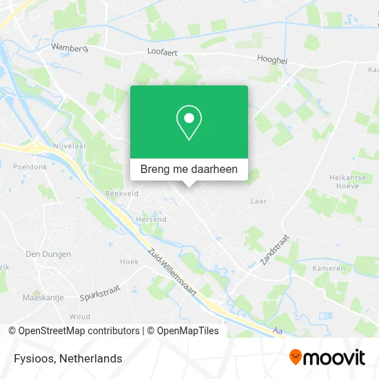 Fysioos kaart