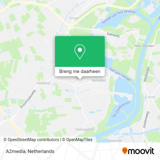 A2media kaart