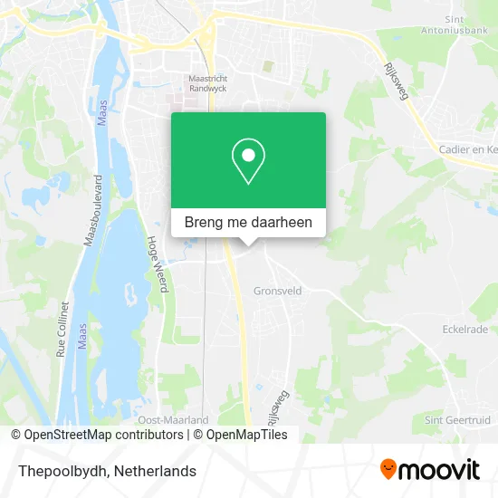 Thepoolbydh kaart