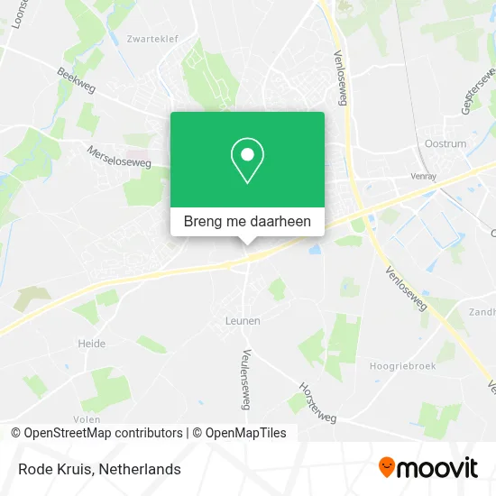 Rode Kruis kaart