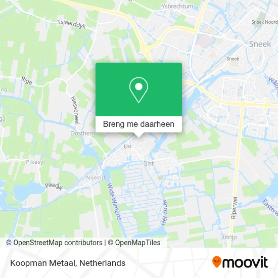 Koopman Metaal kaart