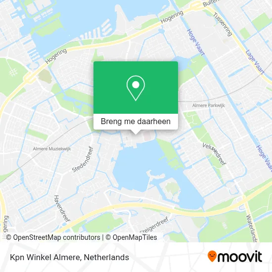 Kpn Winkel Almere kaart