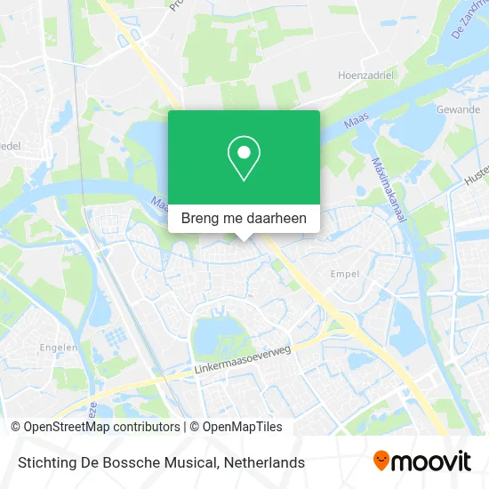 Stichting De Bossche Musical kaart