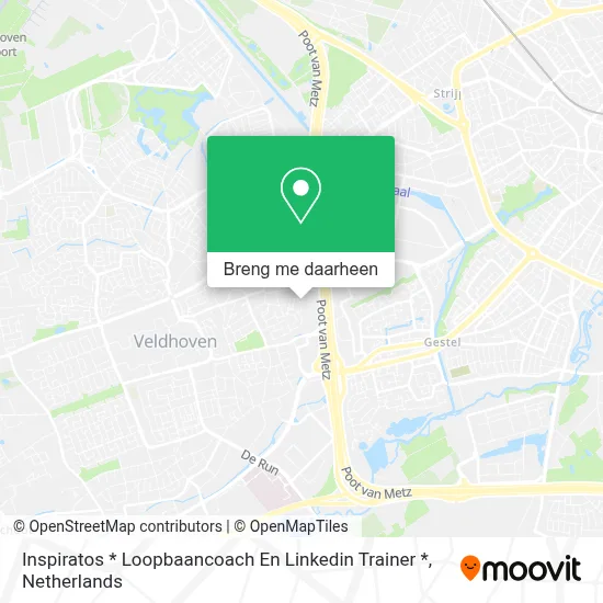Inspiratos * Loopbaancoach En Linkedin Trainer * kaart