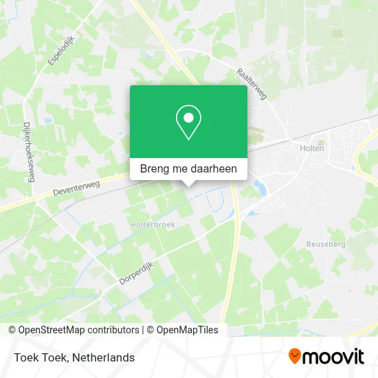 Toek Toek kaart