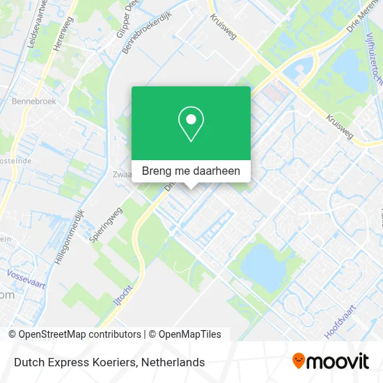 Dutch Express Koeriers kaart