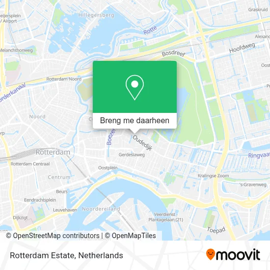 Rotterdam Estate kaart