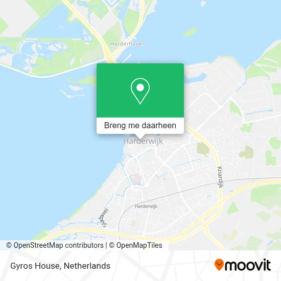 Gyros House kaart