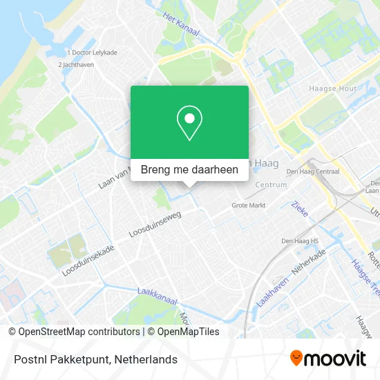 Postnl Pakketpunt kaart