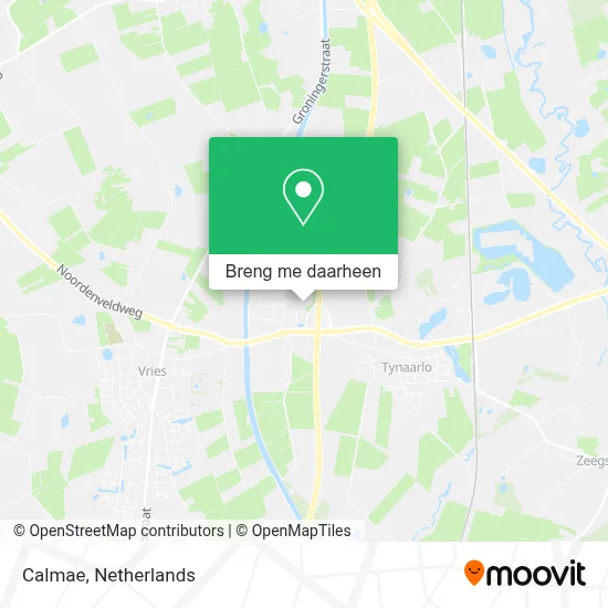 Calmae kaart