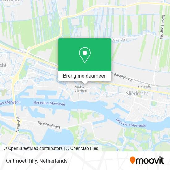 Ontmoet Tilly kaart