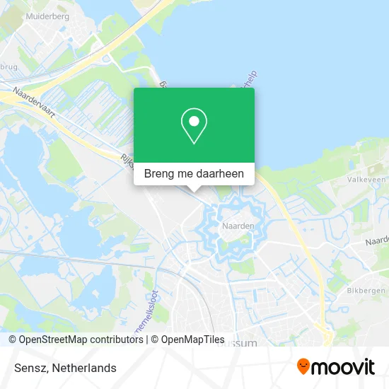 Sensz kaart