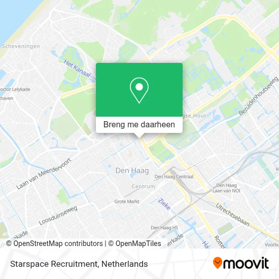 Starspace Recruitment kaart