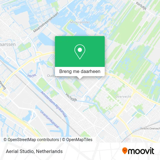 Aerial Studio kaart