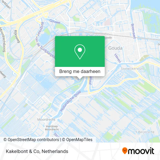 Kakelbont & Co kaart