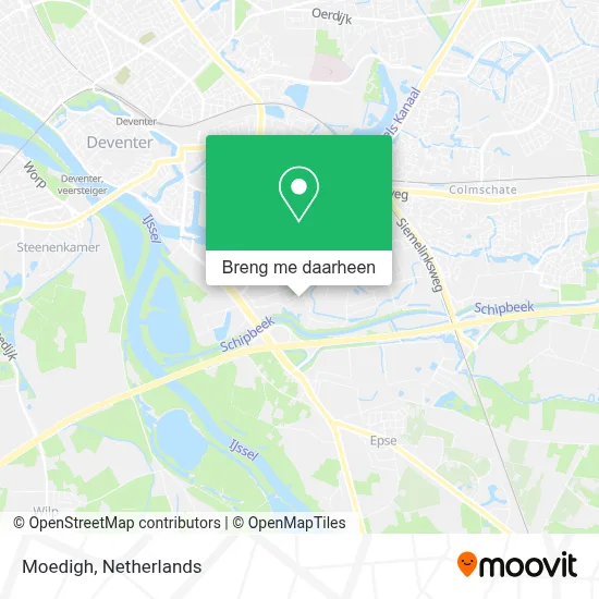 Moedigh kaart