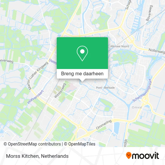 Morss Kitchen kaart