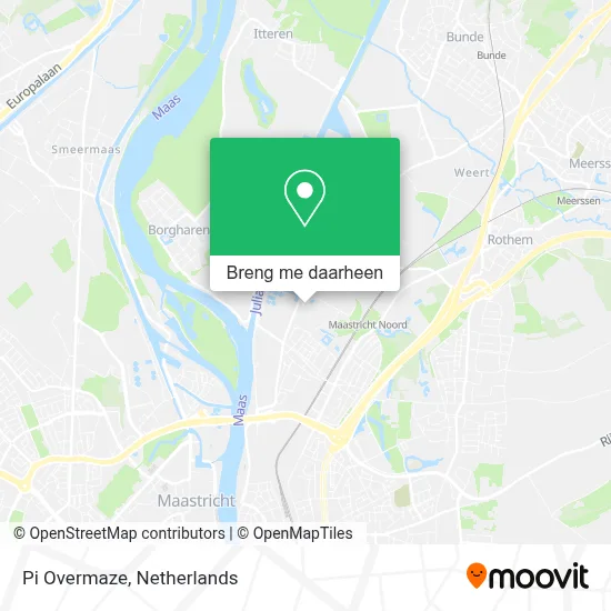 Pi Overmaze kaart