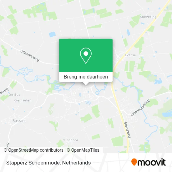 Stapperz Schoenmode kaart
