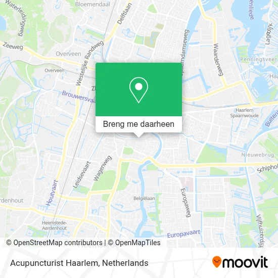 Acupuncturist Haarlem kaart