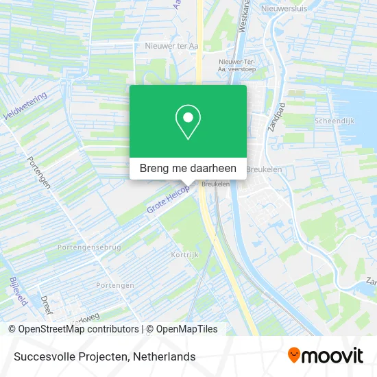 Succesvolle Projecten kaart