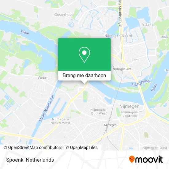 Spoenk kaart