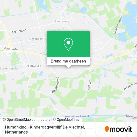 Humankind - Kinderdagverblijf De Vlechter kaart