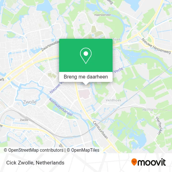 Cick Zwolle kaart