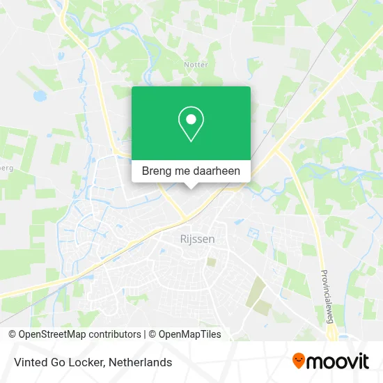 Vinted Go Locker kaart