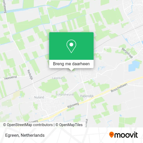 Egreen kaart